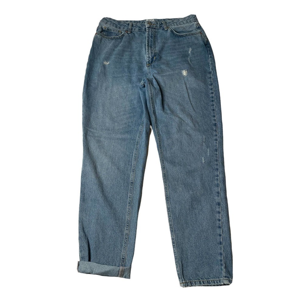 Womens Urban Outfitters BDG High Rise Distressed Mom Jeans Size 31 #URB1232 - Picture 1 of 4